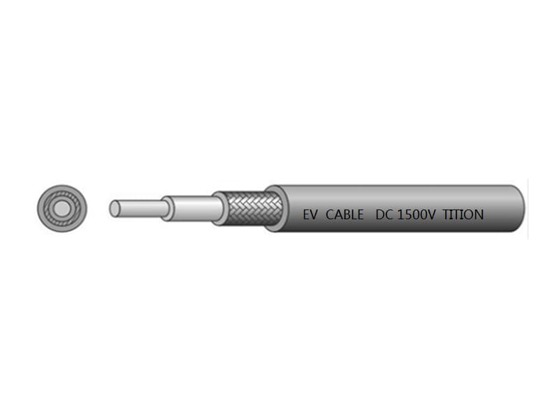 High voltage shielded cable for new energy electric vehicle