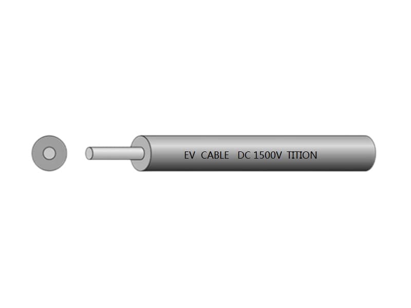 High voltage unshielded cable for new energy electric vehicle(aluminum conductor) product image